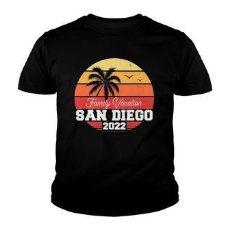 San Diego Family Vacation 2022 Matching Family Group Youth T-shirt - Thegiftio UK