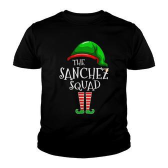 Sanchez Name Gift The Sanchez Squad Youth T-shirt - Seseable