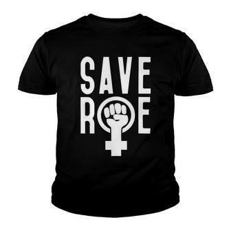 Save Roe Pro Choice 1973 Gift Feminism Tee Reproductive Rights Gift For Activist My Body My Choice Youth T-shirt - Monsterry