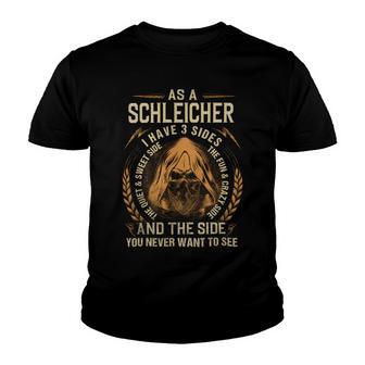 Schleicher Name Shirt Schleicher Family Name V3 Youth T-shirt - Monsterry UK