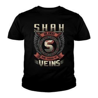 Shah Blood Run Through My Veins Name V3 Youth T-shirt - Seseable