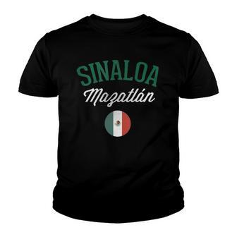 Sinaloa Mazatlan Mexico Vintage Retro Estado De Sinaloa Youth T-shirt - Thegiftio UK