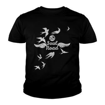 Soul Road With Flying Birds Youth T-shirt | Mazezy DE