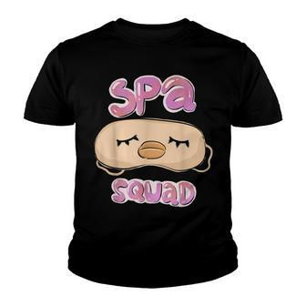 Spa Squad Birthday Pajama Nage Slumber Girl Party Costume Youth T-shirt - Seseable