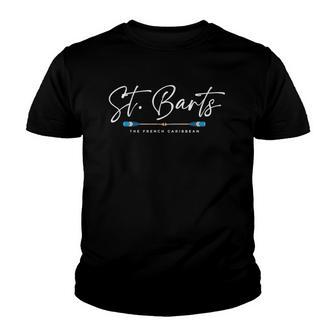 St Barts Beach Graphic France Youth T-shirt - Thegiftio UK