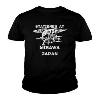 Stationed At Misawa Japan Misawa Air Base Youth T-shirt - Thegiftio UK