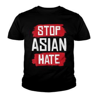 Stop Asian Hate Aapi Manga Anti Asian Racism Youth T-shirt - Thegiftio UK