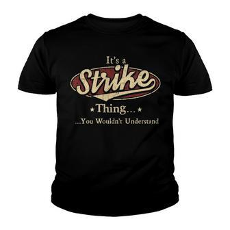 Strike Shirt Personalized Name Gifts T Shirt Name Print T Shirts Shirts With Name Strike Youth T-shirt - Seseable
