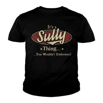 Sully Shirt Personalized Name Gifts T Shirt Name Print T Shirts Shirts With Name Sully Youth T-shirt - Seseable