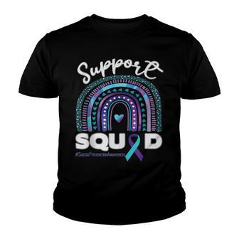 Support Squad Support Suicide Prevention Awareness Youth T-shirt - Thegiftio UK
