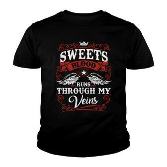 Sweets Name Shirt Sweets Family Name Youth T-shirt - Monsterry