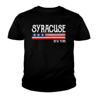 Syracuse New York City Ny Souvenir Gift Youth T-shirt | Mazezy