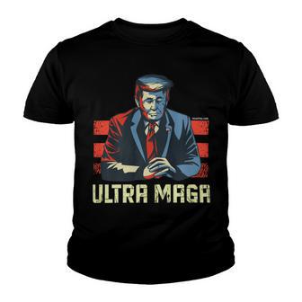 The Great Maga King Trump Ultra Proud Ultramaga Youth T-shirt - Monsterry AU