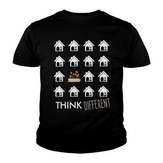 Think Different Build Gardens Not 558 Shirt Youth T-shirt | Favorety