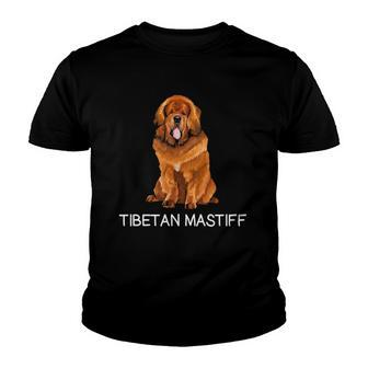Tibetan Mastiff Crazy Dog Lover Youth T-shirt | Mazezy