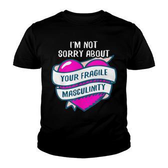 Too Clumsy To Be Around Fragile Masculinity 215 Shirt Youth T-shirt | Favorety DE