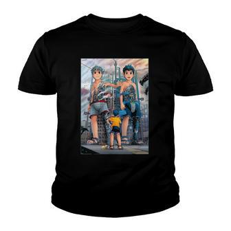 Two Robot Boys Anime Boy Youth T-shirt - Thegiftio UK
