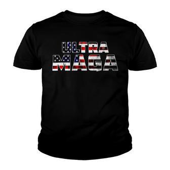 Ultra Maga King Trump Biden 2024 Great Youth T-shirt | Favorety DE