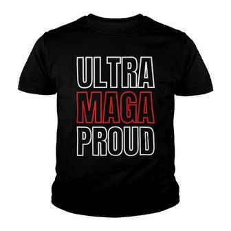 Ultra Maga Proud Patriotic Tshirt V2 Youth T-shirt | Favorety AU