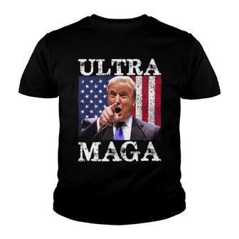 Ultra Maga Ultra Maga Funny Ultra Maga 2024 Ultra Maga And Proud Of Itultra Maga Proud Youth T-shirt | Favorety AU