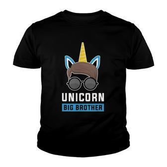 Unicorn Big Brother Boy Matching Family Youth T-shirt - Thegiftio UK