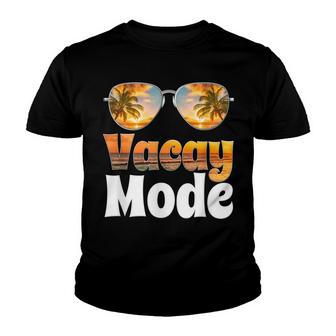Vacay Mode Cute Vacation Summer Cruise Getaway V3 Youth T-shirt - Thegiftio UK