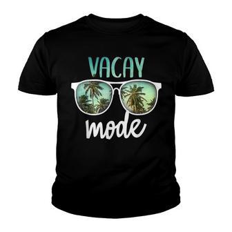 Vacay Mode Cute Vacation Summer Cruise Getaway Youth T-shirt | Favorety UK