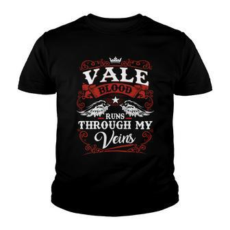 Vale Name Shirt Vale Family Name Youth T-shirt - Monsterry CA