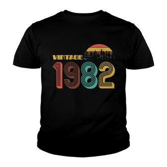 Vintage 1982 Sun Wilderness 40Th Birthday Youth T-shirt - Monsterry UK