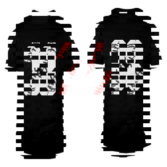 Vintage Baseball 38 Jersey Baseball Number 38 Player Youth T-shirt | Mazezy