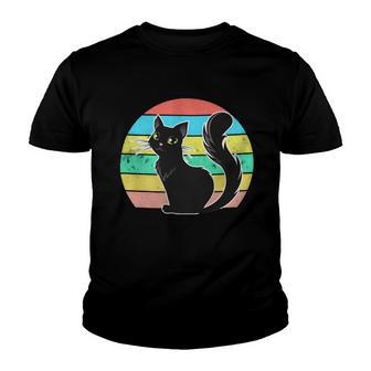 Vintage Black Cat Lover 307 Shirt Youth T-shirt | Favorety AU