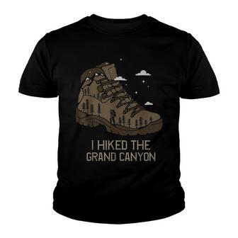 Vintage Grand Canyon Camping Hiking Boot Youth T-shirt - Thegiftio UK