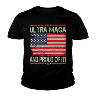 Vintage Ultra Maga And Proud Of It V2 Youth T-shirt | Favorety DE