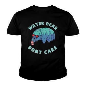 Water Bear Dont Care Microbiology Youth T-shirt - Thegiftio UK