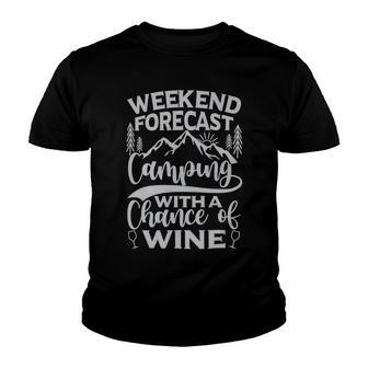 Weekend Forecast Mountain Camper 11 Shirt Youth T-shirt | Favorety UK