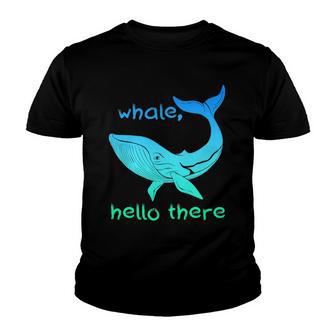 Whale Hello There - Summer Vacation Youth T-shirt - Thegiftio UK
