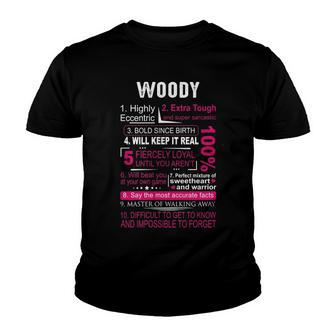 Woody Name Gift Woody V2 Youth T-shirt - Seseable