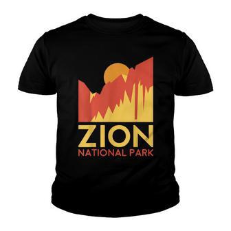 Zion National Park -Outdoor Camping Hiking Youth T-shirt - Thegiftio UK