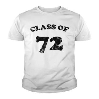 1972 Class Reunion Retro Class Of 72 Youth T-shirt - Thegiftio UK