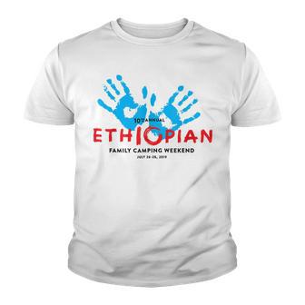2019 Ethiopian Family Camping Weekend Youth T-shirt - Thegiftio UK