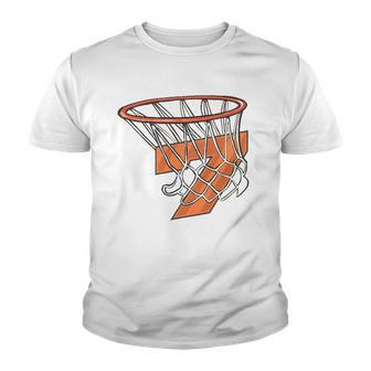 7Th Birthday Basketball 7 Years Old Kid For Birthday Party Youth T-shirt | Mazezy