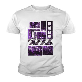 Aesthetic Vaporwave Japan Style 90S Clothes Tokyo Shibuya Youth T-shirt - Thegiftio UK