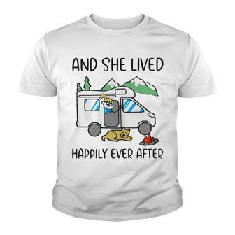 And She Lived Happily Ever After Youth T-shirt | Favorety