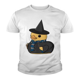 Blue Silver Ducky Wizard Youth T-shirt | Favorety