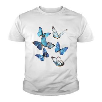 Butterfly Lover Lepidoptera Entomology Butterfly Youth T-shirt | Mazezy