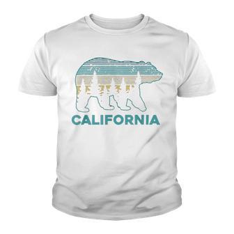 California Bear Vintage Retro Nature Hiking Souvenir 465 Trending Shirt Youth T-shirt | Favorety UK