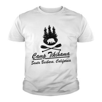 Camp Tikihama Camping Life Camp Lover Youth T-shirt - Thegiftio UK