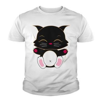 Cat Cut Cat Cat Lovers Black Cat Funny Cat Birthday Cat Gift Cat Danger Kitty V2 Youth T-shirt | Favorety DE