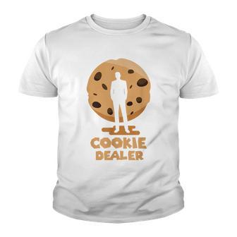 Cookie Dealer Chocolate Chip Funny Baking T Youth T-shirt - Thegiftio UK