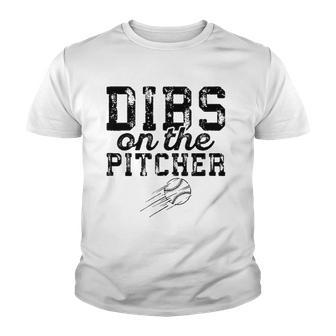 Cute Baseball Player For Wife Or Girlfriend Of Pitcher Youth T-shirt - Thegiftio UK